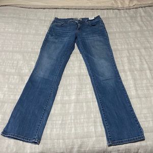 Signature by Levi Strauss & Co. Womens Mid Rise Straight Denim Size 8